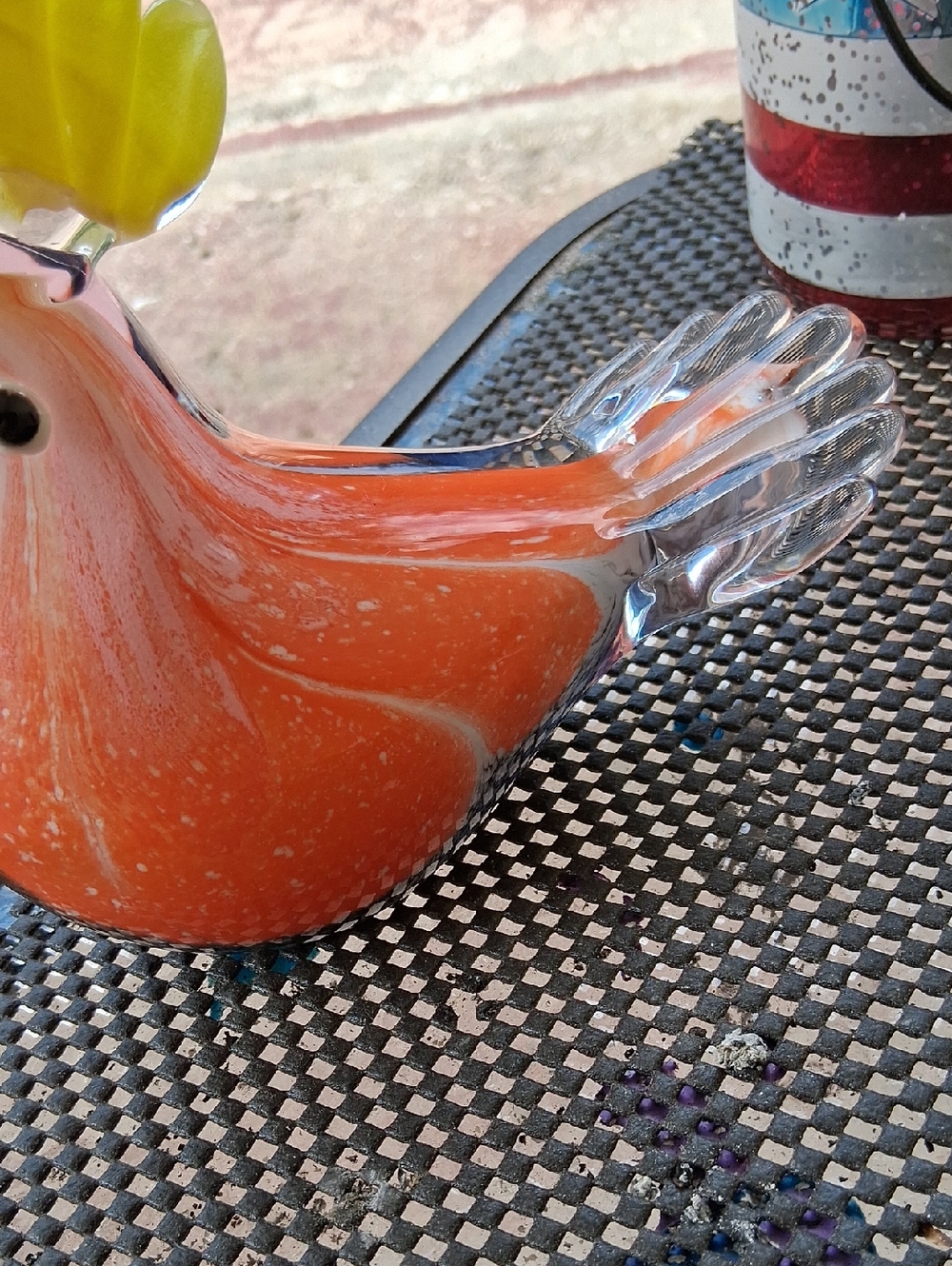 Glass Rooster - Picture 3 of 8
